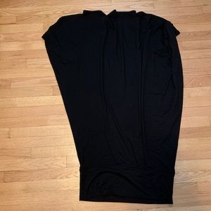 LuLaRoe Black Maxi Skirt Size 2XL